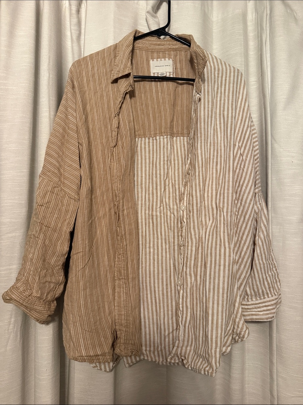 Linen button down top|size S|American Eagle